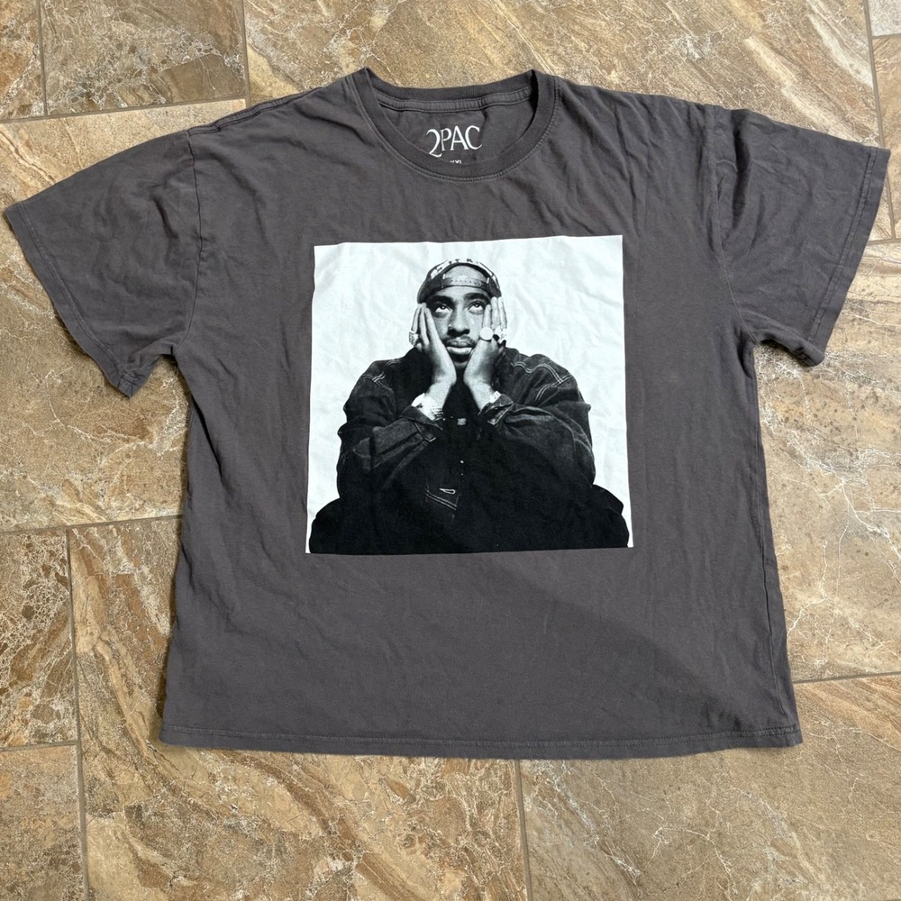 2Pac Graphic T-Shirt‎ Hip Hop Rap Music Tee XXL